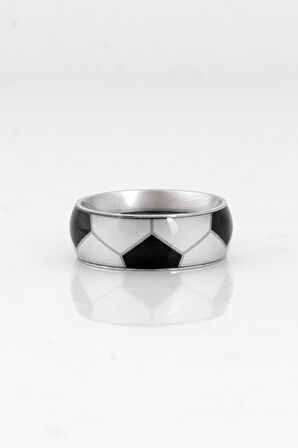 316L Çelik Futbol Erkek Yüzük