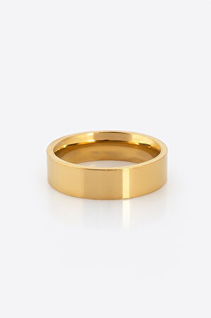 316L Çelik Düz Flat Erkek Yüzük KA1344AL