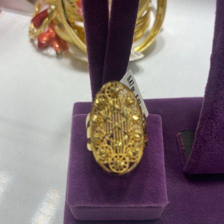 22 Ayar Altın Yüzük Dorikalı Modern Tasarım 5.47gr 18 Numara Kadın Hediye