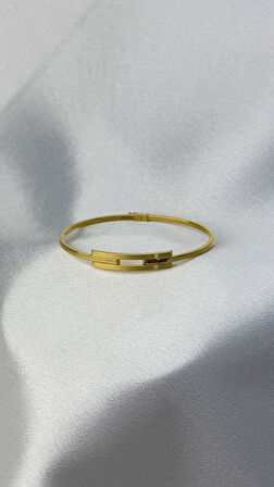 Çift Sıralı Kaburga Altın Bilezik