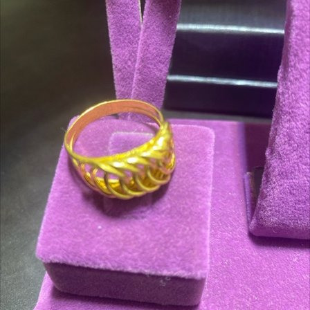 Yatırımlık 22 Ayar Altın Yüzük Samanyolu 3.88gr 21 Kadın Hediye