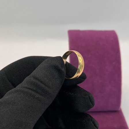 22 Ayar Altın Yüzük Alyans 4.18gr 17 Numara Kadın Hediye