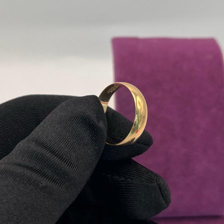 22 Ayar Altın Yüzük Alyans 5.24gr 23 Beden Kadın Hediye