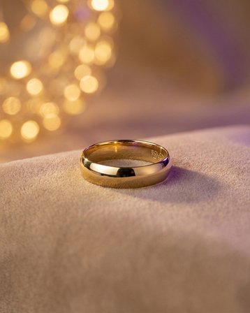 22 Ayar Altın Yüzük Alyans 5.34gr 17 Kadın Hediye