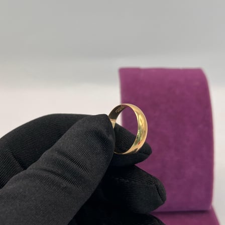 22 Ayar Altın Yüzük Alyans 5.42gr 21 Kadın Hediye