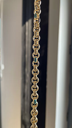 Nazar Boncuk Mineli Altın Bileklik