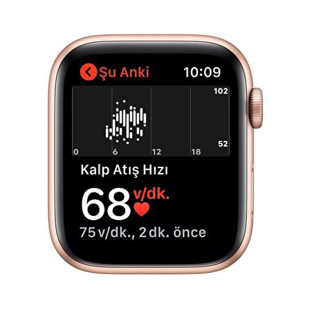 Apple Watch Seri 5 44mm (GPS) Alüminyum Kasa Altın - Yenilio Outlet - B Kalite - MWVE2TU/A