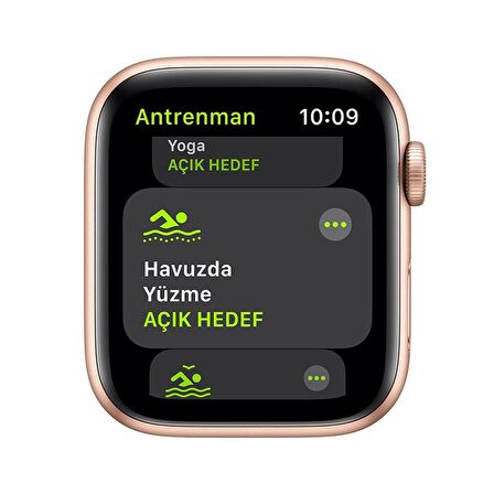 Apple Watch SE (1.Nesil) (44mm GPS) Alüminyum Kasa Altın - Yenilio Yenilisi - A Kalite - MYDR2TU/A