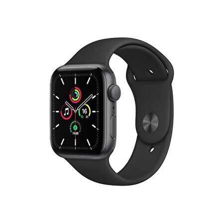 Apple Watch SE (1.Nesil) 44mm (GPS) Alüminyum Kasa Uzay Grisi - Yenilio Yenilisi - A Kalite - MYDT2TU/A