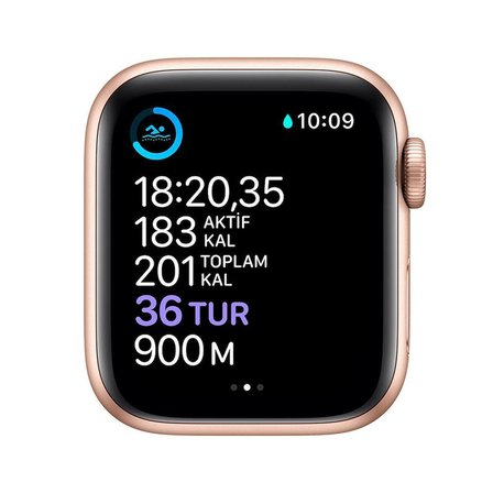 Apple Watch Seri 6 40mm (GPS) Alüminyum Kasa Altın - Yenilio Yenilisi - A Kalite - MG123TU/A