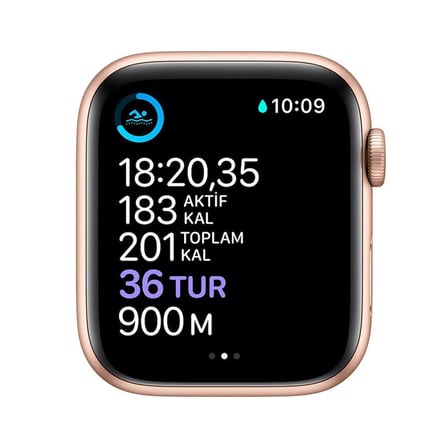 Apple Watch Seri 6 44mm (GPS) Alüminyum Kasa Altın - Yenilio Yenilisi - A Kalite - M00E3TU/A