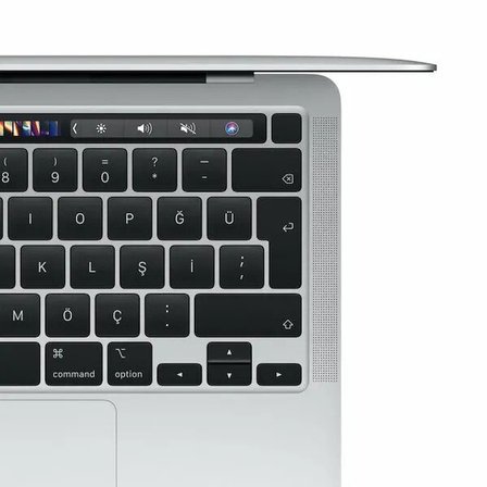 MacBook Pro (13 inç, M1, 2020) Apple M1 8 CPU 8 GPU 8 GB Ram 512 GB SSD Gümüş MYDC2TU/A - B Kalite