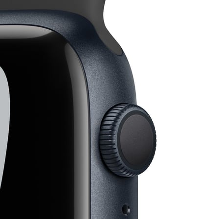 Apple Watch Seri 7 Nike+ 45mm (GPS) Alüminyum Kasa Gece Yarısı - Yenilio Outlet - B Kalite - MKNC3TU/A