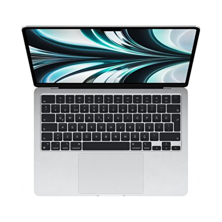 MacBook Air (M2, 2022) M2 8CPU 8GPU 8 GB 256 GB Gümüş MLXY3TU/A - Yenilio Yenilisi - A Kalite