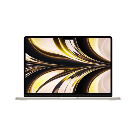 MacBook Air (M2, 2022) M2 8CPU 8GPU 8 GB 256 GB Altın MLY13TU/A - Yenilio Yenilisi - A Kalite