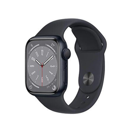 Apple Watch Seri 8 45mm (GPS) Alüminyum Kasa Gece Yarısı - Yenilio Yenilisi - A Kalite - MNP13TU/A