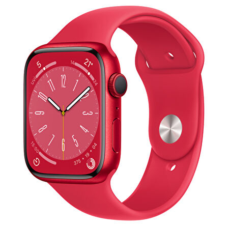 Apple Watch Seri 8 45mm (GPS) Alüminyum (PRODUCT)RED MNP43TU/A - Yenilio Outlet