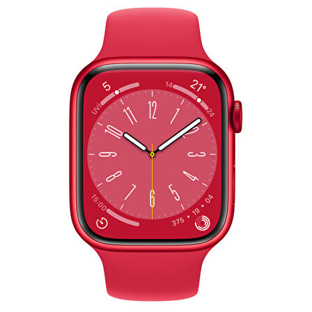 Apple Watch Seri 8 45mm (GPS) Alüminyum (PRODUCT)RED MNP43TU/A - Yenilio Outlet
