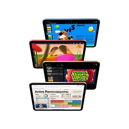 iPad (10. Nesil) 64 GB Mavi MPQ13TU/A - Yenilio Yenilisi - A Kalite