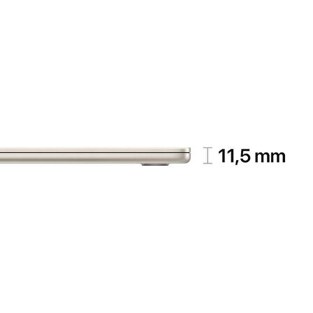MacBook Air (15 inç, M2, 2023) M2 8CPU 10GPU 8 GB 256 GB Altın MQKU3TU/A - Yenilio Yenilisi - A Kalite