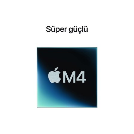 Mac mini (2024) Apple M4 10 CPU 10 GPU 16 GB Ram 256 GB SSD Gümüş MU9D3TU/A - A Kalite