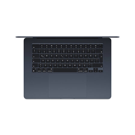 MacBook Air (15 inç, M3, 2024) Apple M3 8 CPU 10 GPU 16 GB Ram 512 GB SSD Gece Yarısı MXD43TU/A - Yenilio Yenisi