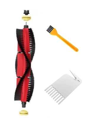 Roborock S6 MaxV Uyumlu 1 Adet Ana Fırça 1 Adet Tarak 1 Adet Fırça