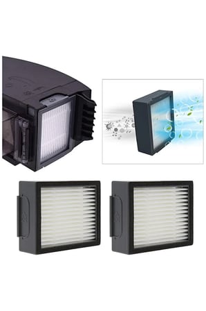 iRobot Roomba Combo i5 i5+ Uyumlu 2 Adet Hepa Filtre 2 Adet Toz Torbası