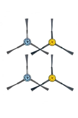 Samsung VR7700BM Robot Süpürge Uyumlu 4 Adet Yan Fırça