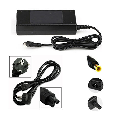 Samsung NP355E5X, NP370R4E, NP370R5E Uyumlu 19v 4.74a 90 Adaptör Şarj Aleti