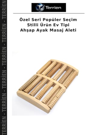 Özel Seri Popüler Seçim Stilli Ürün Ev Tipi Ahşap Ayak Masaj Aleti