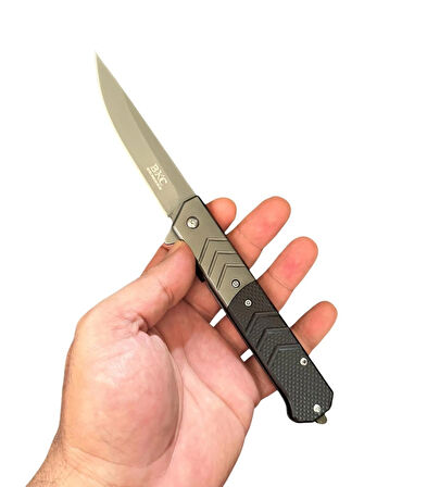 BKC 01 SİYAH ÇELİK ÇAKI