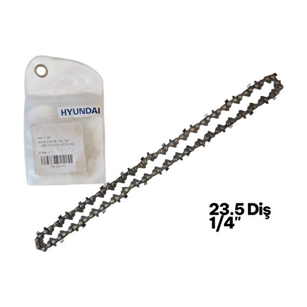 Kesik Zincir Hyundai 1/4'' 1.1mm 23.5 Diş Hyundai HCS214A uyumlu