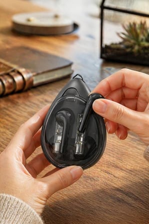 Özel Seri Müzik Egzersiz İletişim Bluetooth Kulaklık G65 Siyah