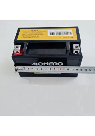 Monero Rmg Moto Gusto Rapid 50 Akü 12v 7a