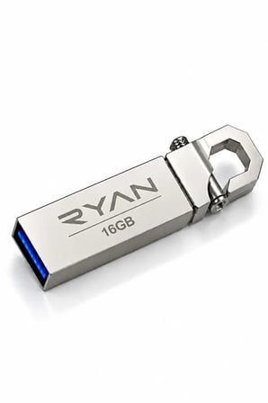 Premium Pratik Hızlı Veri 16 GB Metal USB Flash Bellek