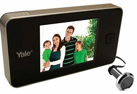 Yale 500 LCD Ekranlı Dijital Kapı Dürbünü
