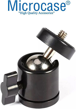 Microcase 4in1 Ürün Çekim Standı Tripod + Bluetooth Kumanda + Telefon Tutucu Başlık + 360 Döner Başlık Adaptör - AL4811