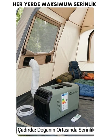 WEBESTEN YA01 Portatif Klima - Taşınabilir Klima 1500W / 5100 BTU