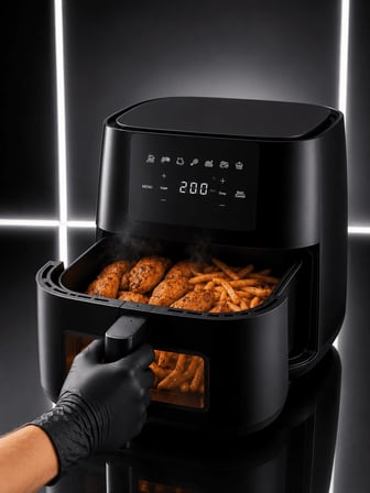 Yağsız Yemek Pişirme İçin Dijital Air Fryer Fritöz