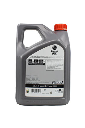 Gtx 5w30 C4 4 Lt Partiküllü Motor Yağı