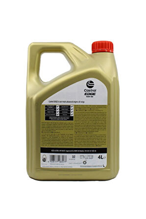 Edge 10w60 4 Lt Tam Sentetik Motor Yağı