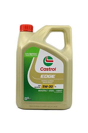 Edge 5w30 Ll 4 Lt Tam Sentetik Partiküllü Motor Yağı