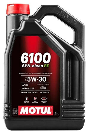 6100 Syn-clean Fe 5w-30 Dpf Partiküllü Acea C2-c3 Motor Yağı 4 L