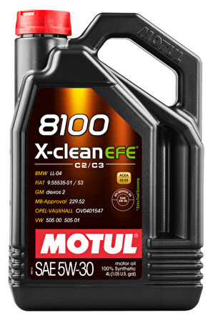 8100 X-clean Efe 5w-30 4 Lt Motor Yağı