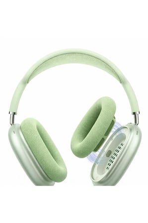 AirPods Max Pro Series Manyetik Kulak Pedli Hi-Fi Bluetooth Kulaklık - Aktif Gürültü Engelleme - Mıknatıslı Ayrılabilir Padler - Premium Deluxe Edition