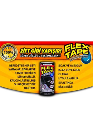 Su Geçirmez Sızdırmaz Ekstra Güçlü Dayanıklı İzolasyon Flex Tape Suya Dayanıklı Tamir Bandı