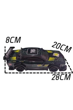 2.4GHz 1:16 Ölçek Mercedes Bmw Dodge Challenger benzeri Işıklı,Şarjli Uzaktan Kumandalı Yarış Araba