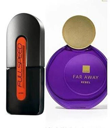 avon ıkılı faraway rebel 50 ml ve fulsed 75 ml