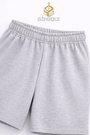 Çocuk Unisex ÇOKLU KELEBEK ŞÖLENİ Baskılı Bisiklet Yaka Tişört - Şort Takım